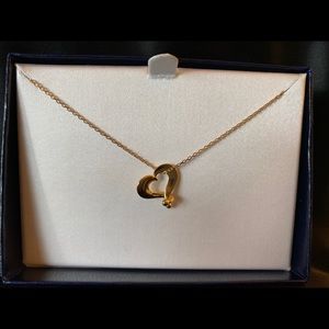 14K Gold Classic Heart Necklace